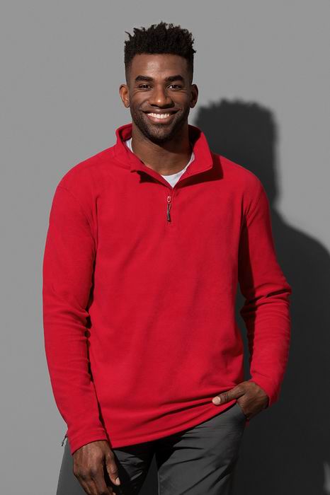 Pnsk fleecov mikina Active 1/2 zip